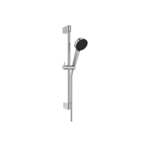 IDEALRAIN, CROM, SET DE DUS CU BARA 60CM, PARA ROTUNDA, FI 10CM, 2 JETURI, FURTUN IDEALFLEX 175 CM, BE413AA